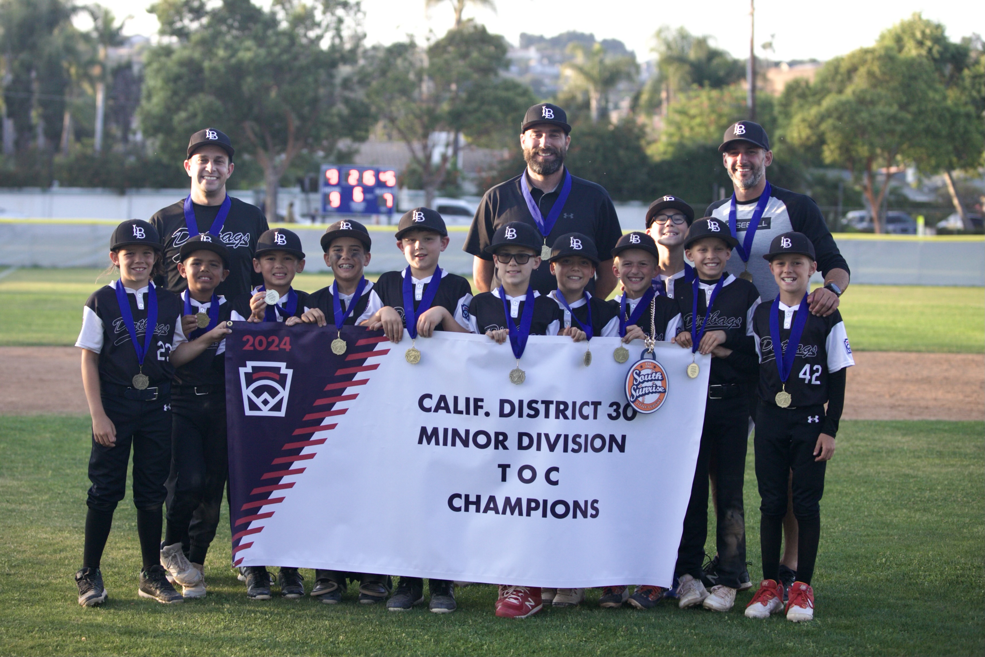 2024 CA District 30 AAA Division TOC Champions